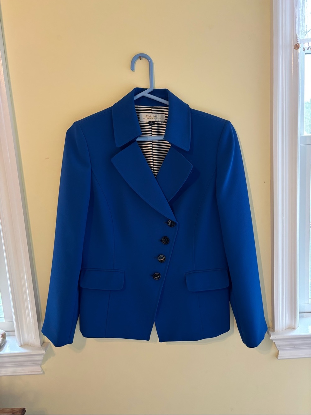 Tahari Royal Blue Jacket